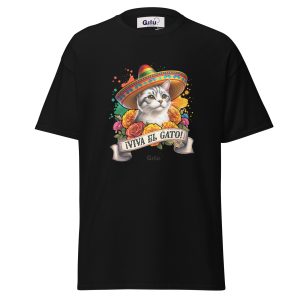 ¡Viva El Gato! Mexican Cat Unisex T-Shirt – Funny Fiesta Tee