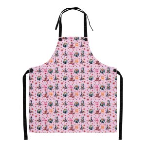 Sushi Cats & Sakura | All-Over Print Cat Apron