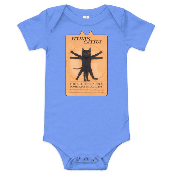 Felinus Cattus – Cat Lover Baby Bodysuit - Image 2