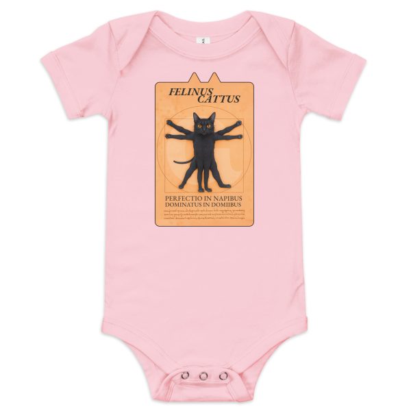 Felinus Cattus – Cat Lover Baby Bodysuit - Image 3