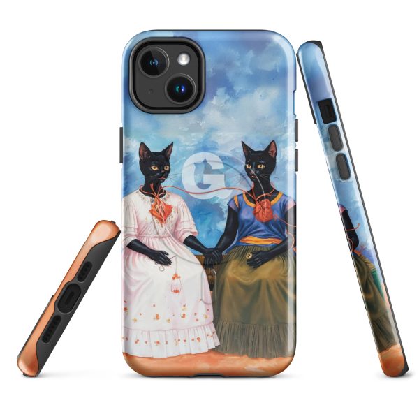 Iconic Cats MagSafe® Case – Frida Style Black Cat iPhone® Cover - Image 4