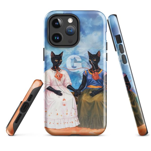 Iconic Cats MagSafe® Case – Frida Style Black Cat iPhone® Cover