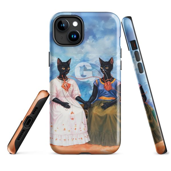 Iconic Cats MagSafe® Case – Frida Style Black Cat iPhone® Cover - Image 11