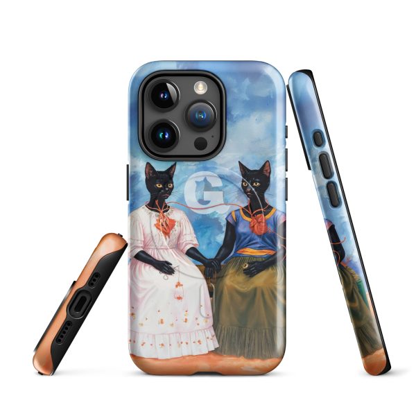 Iconic Cats MagSafe® Case – Frida Style Black Cat iPhone® Cover - Image 13
