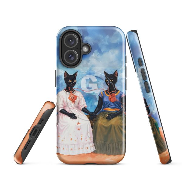 Iconic Cats MagSafe® Case – Frida Style Black Cat iPhone® Cover - Image 17