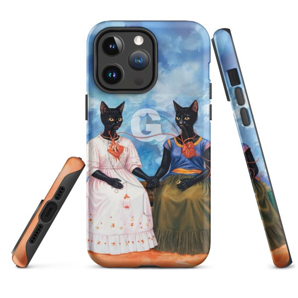 Iconic Cats MagSafe® Case – Frida Style Black Cat iPhone® Cover - Image 8