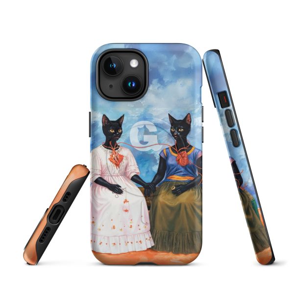 Iconic Cats MagSafe® Case – Frida Style Black Cat iPhone® Cover - Image 10