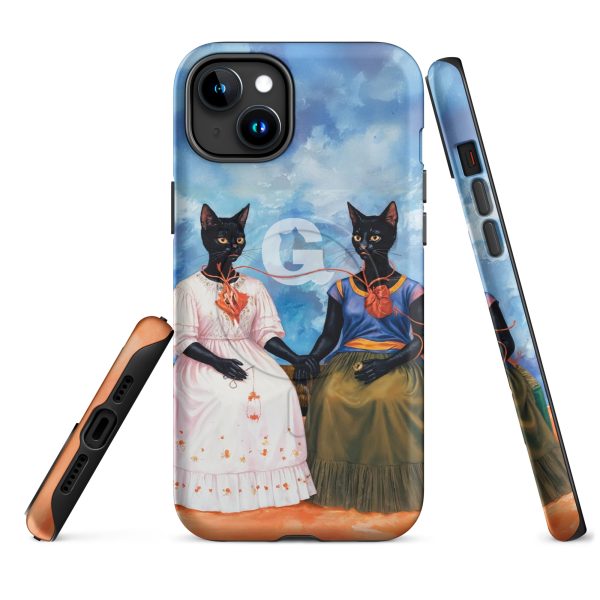 Iconic Cats MagSafe® Case – Frida Style Black Cat iPhone® Cover - Image 12