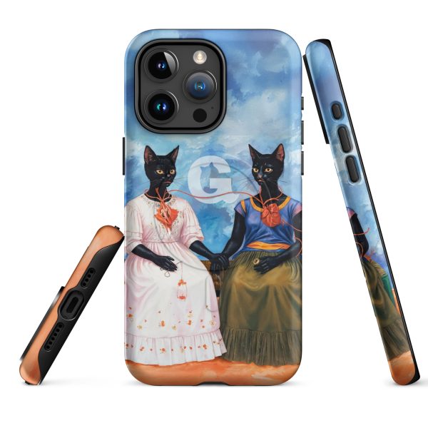 Iconic Cats MagSafe® Case – Frida Style Black Cat iPhone® Cover - Image 16