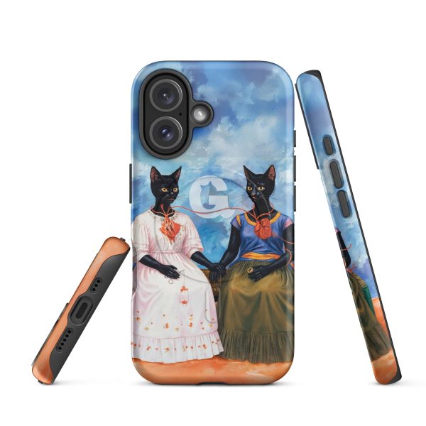 Iconic Cats MagSafe® Case – Frida Style Black Cat iPhone® Cover - Image 18