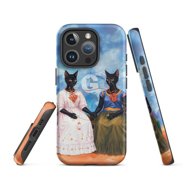 Iconic Cats MagSafe® Case – Frida Style Black Cat iPhone® Cover - Image 22