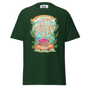 Happy Purrever After Unisex Tee – Cat Adoption Shirt for Animal Lovers