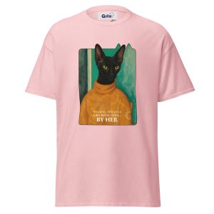 Seen by Her Tee – Funny Black Cat Shirt for the Bold and Brave