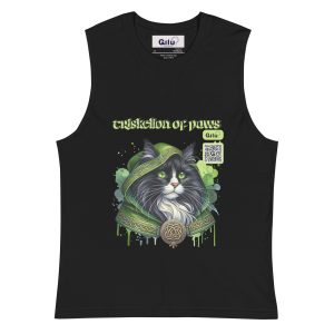 Triskelion of Paws Muscle Shirt – Celtic Cat Lover Gift