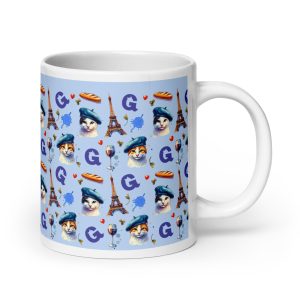 Paris Catwalk Mug – French-Inspired Cat Lover Gift
