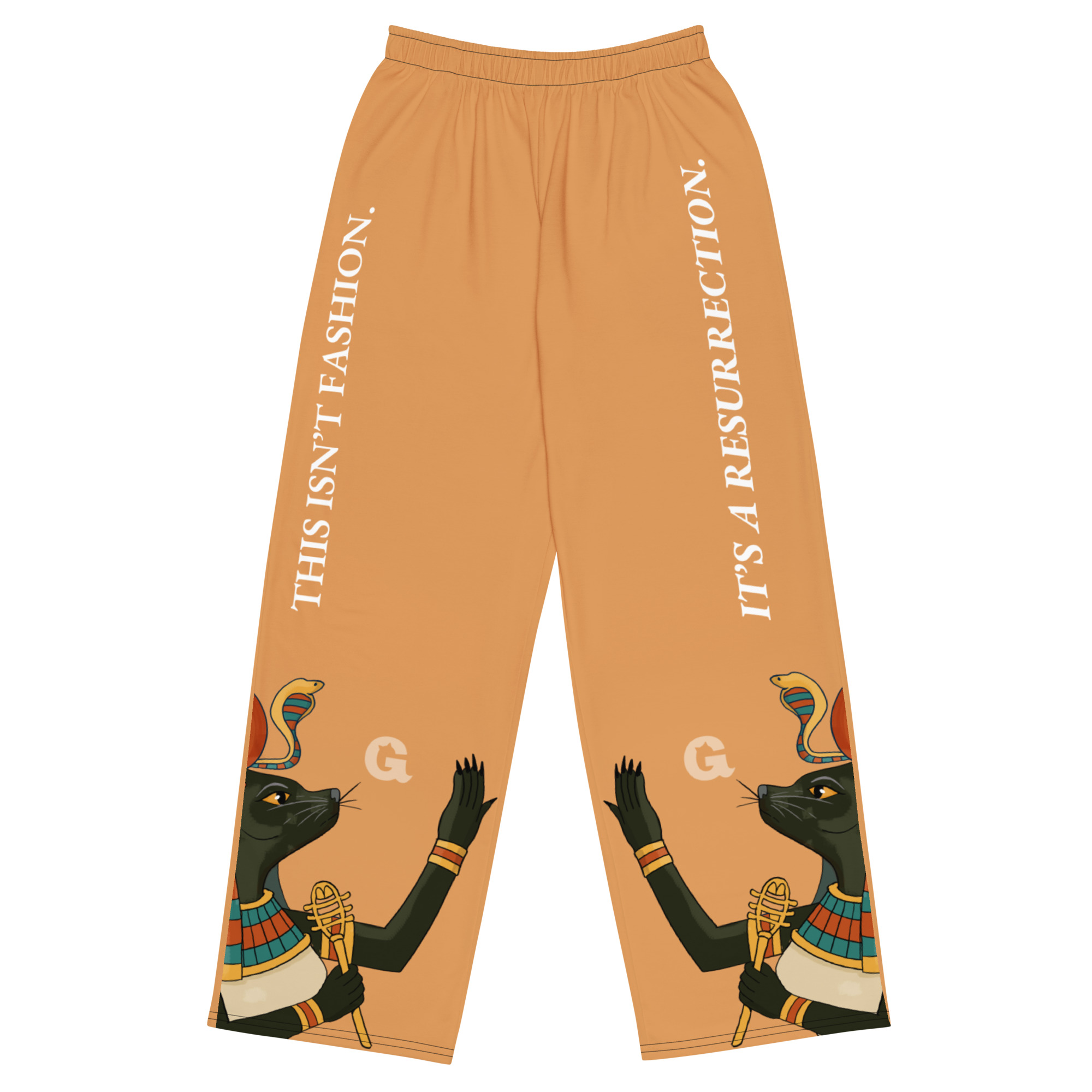 Deity Cat Wide-Leg Pants – Resurrection Fashion