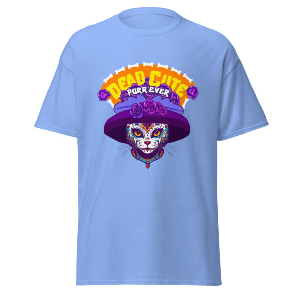 Dead Cute Cat T-Shirt – Día de los Muertos Unisex Tee - Image 9