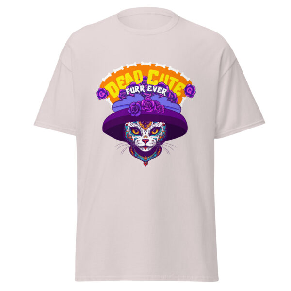 Dead Cute Cat T-Shirt – Día de los Muertos Unisex Tee