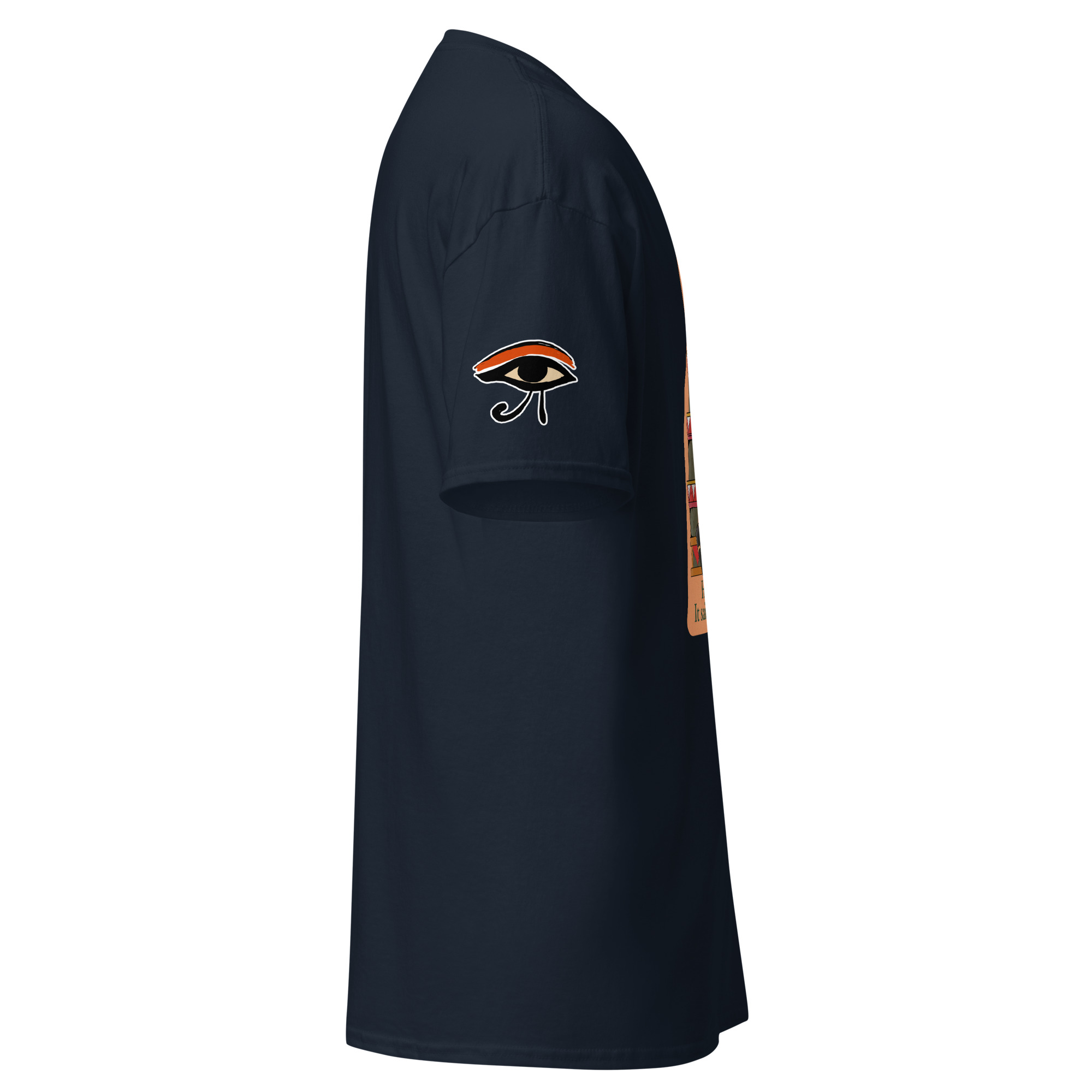 Feed the Cat Unisex T-Shirt – Egyptian Cat Humor Tee - Image 3