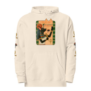 Deity Cat Hoodie – Ancient Power, Modern Comfort