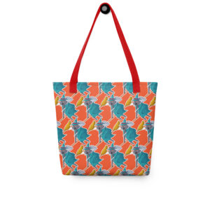 Witch Pattern Repeat | All-Over Print Tote Bag | Gilu