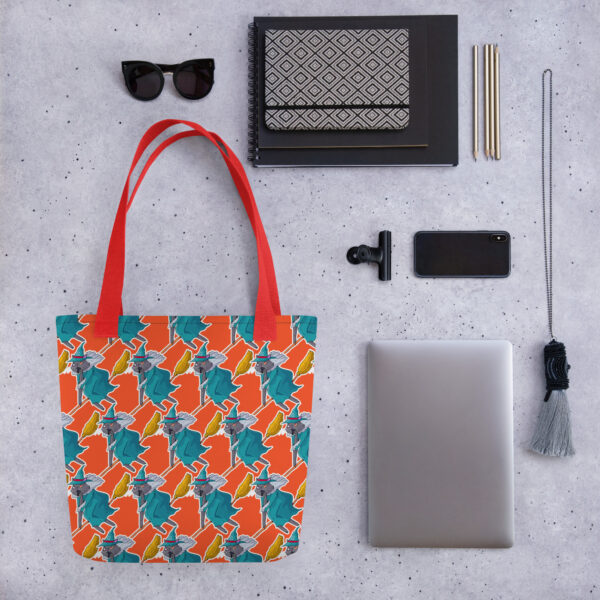 Witch Pattern Repeat | All-Over Print Tote Bag | Gilu - Image 3