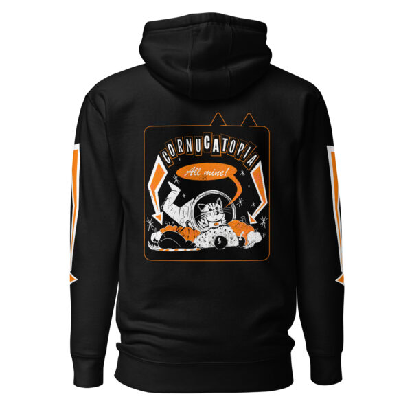 CornuCATopia Luxe Edition Hoodie – Premium Cat Thanksgiving Pullover - Image 5