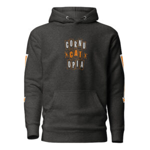 CornuCATopia Luxe Edition Hoodie – Premium Cat Thanksgiving Pullover
