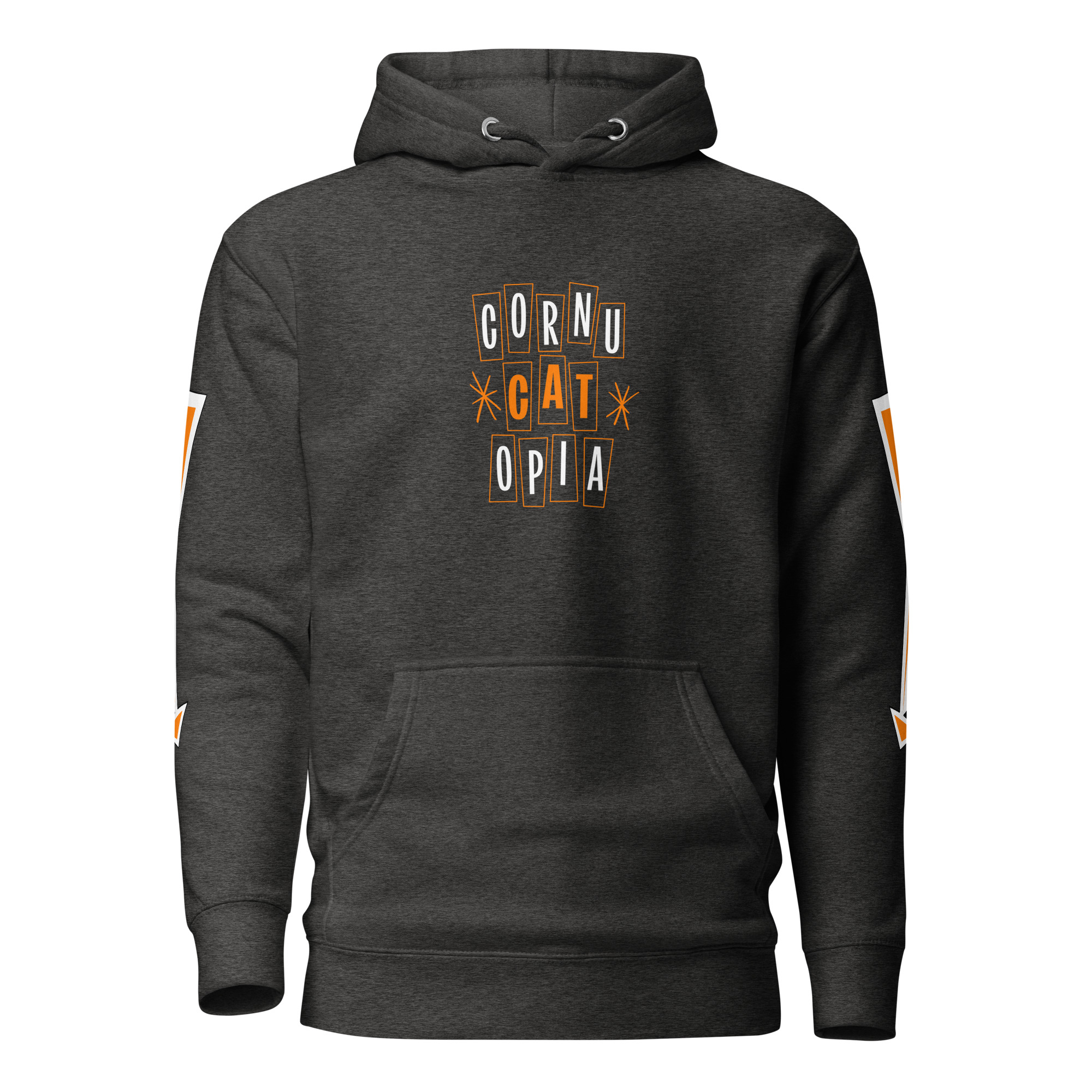 CornuCATopia Luxe Edition Hoodie – Premium Cat Thanksgiving Pullover