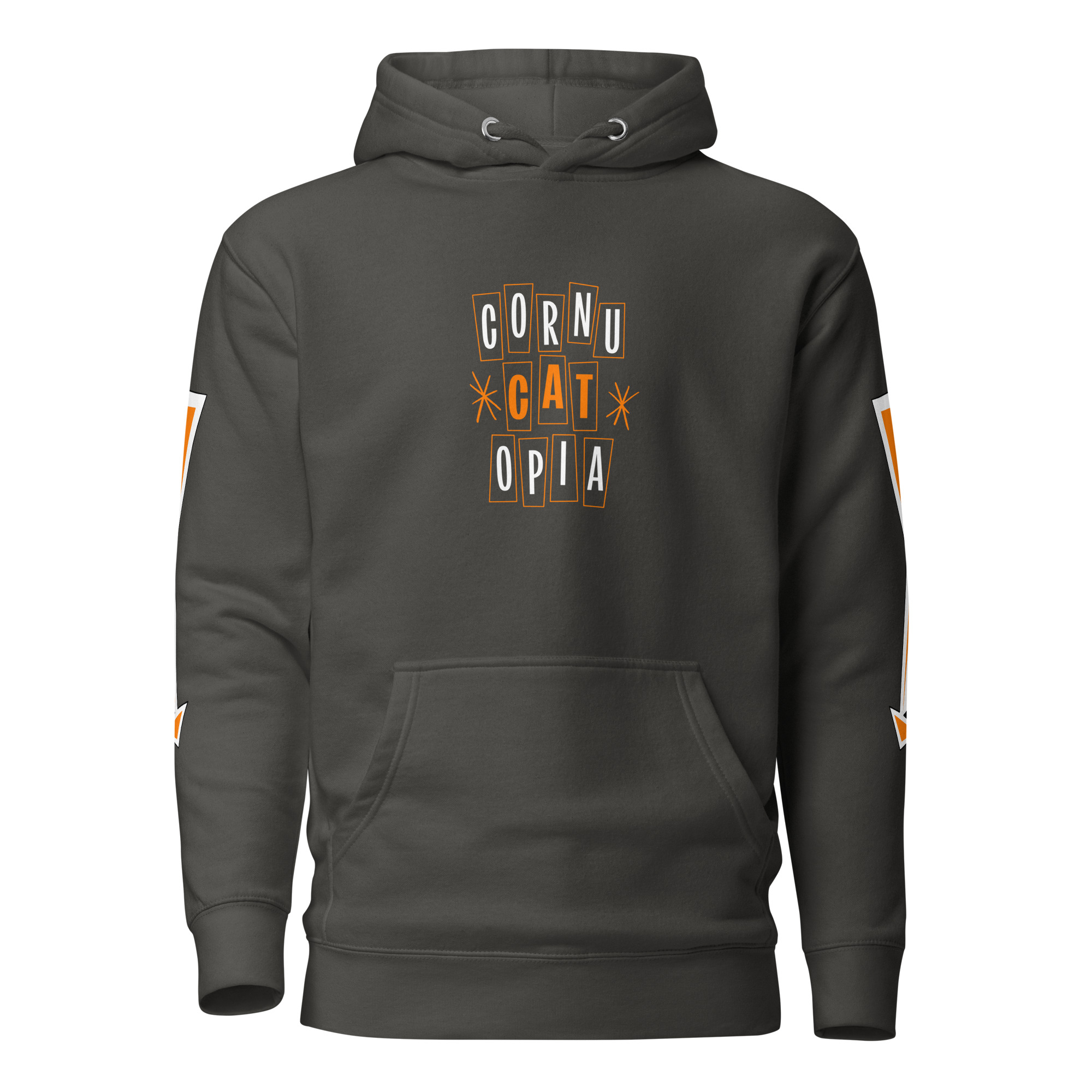 CornuCATopia Luxe Edition Hoodie – Premium Cat Thanksgiving Pullover - Image 4