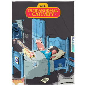 Purranormal Cativity Throw Blanket | GiluCats