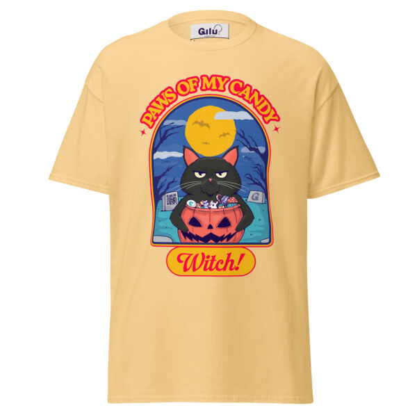 Paws Off My Candy, Witch! Unisex Classic Tee | GiluCats - Image 5