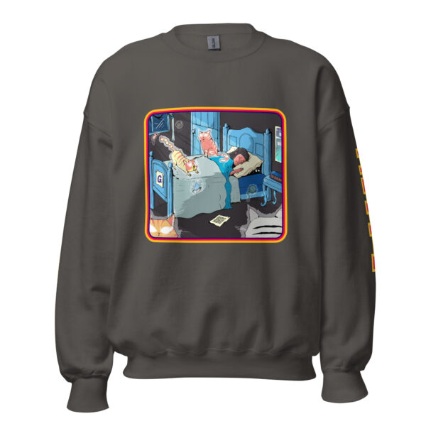 Purranormal Cativity Unisex Crew Neck Sweatshirt | Gilu - Image 5