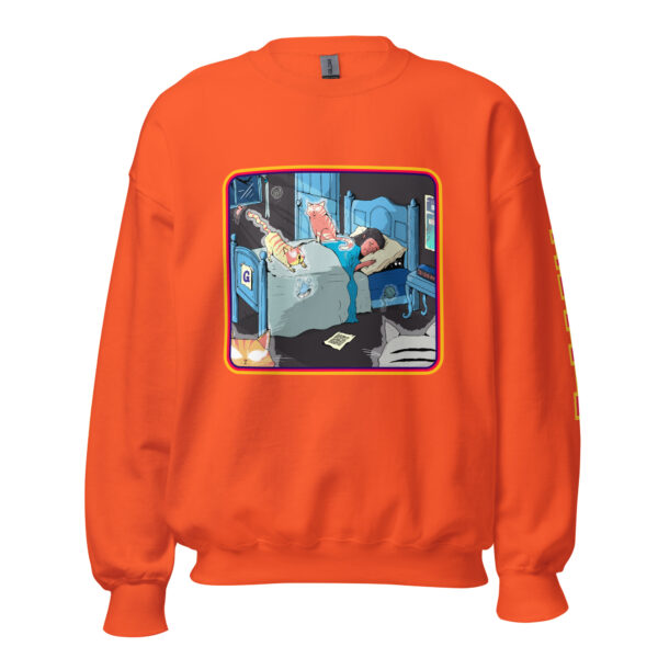 Purranormal Cativity Unisex Crew Neck Sweatshirt | Gilu - Image 6