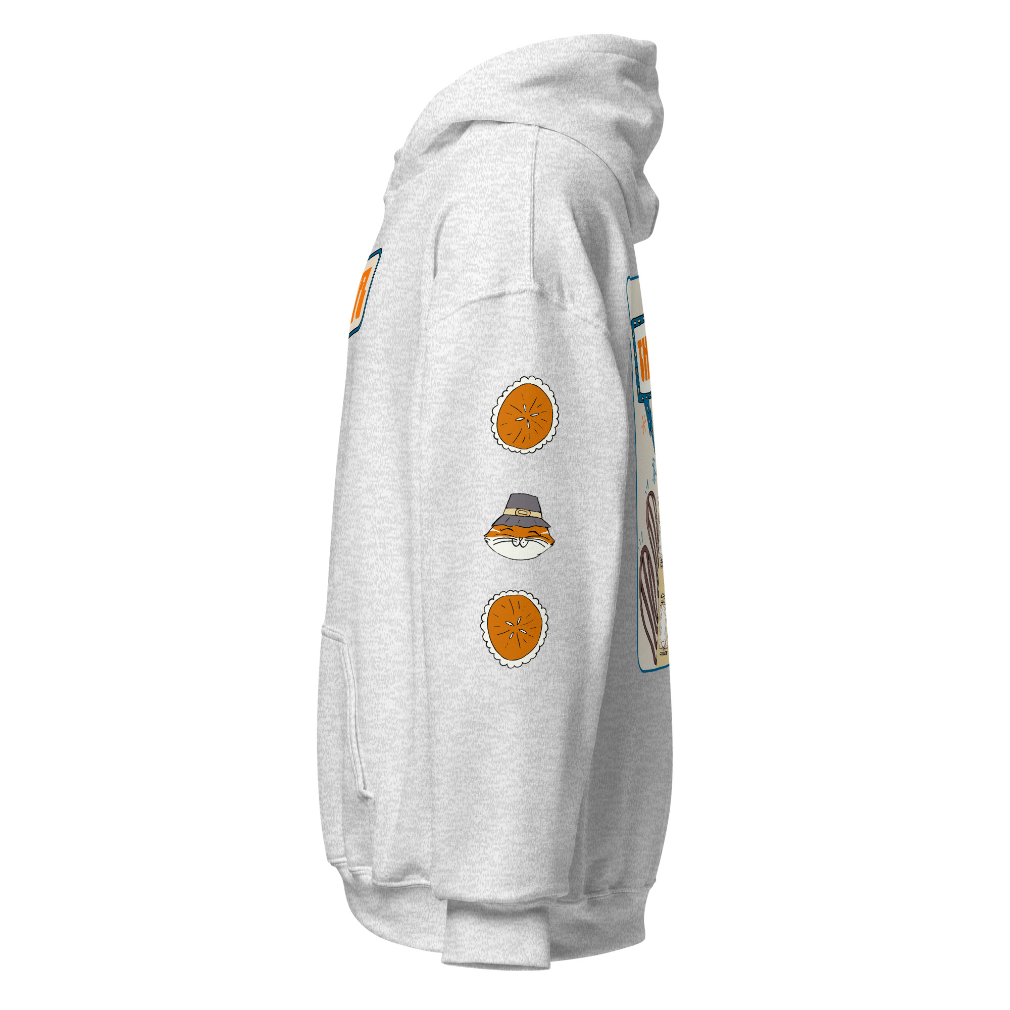 Thankful (Mostly for Me) Unisex Heavy Blend Hoodie - Image 23