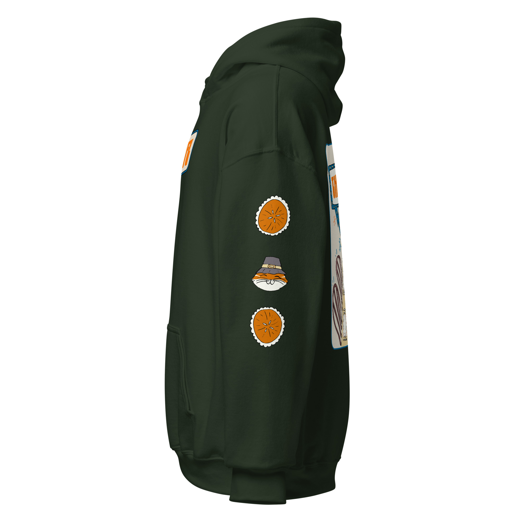 Thankful (Mostly for Me) Unisex Heavy Blend Hoodie - Image 20