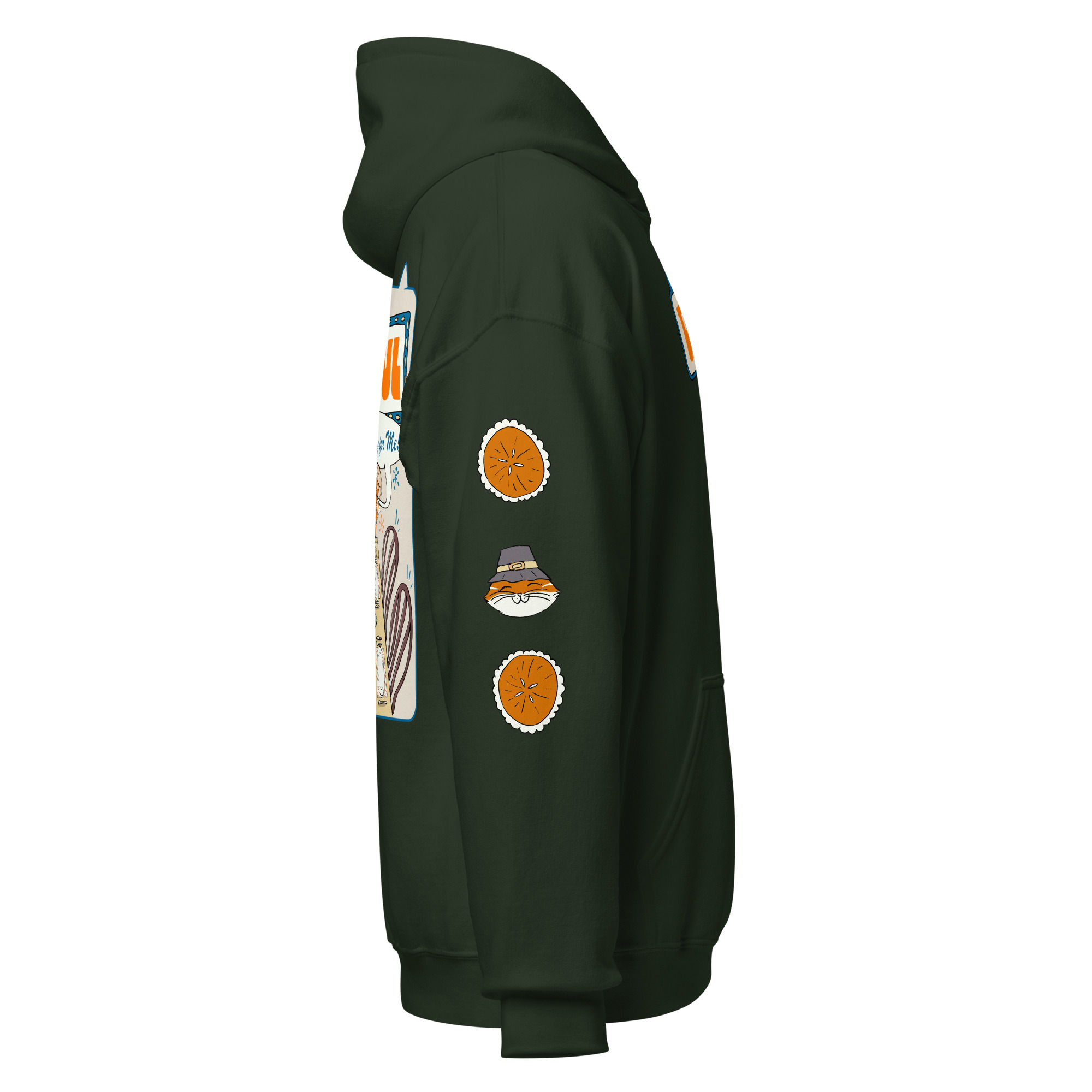 Thankful (Mostly for Me) Unisex Heavy Blend Hoodie - Image 28