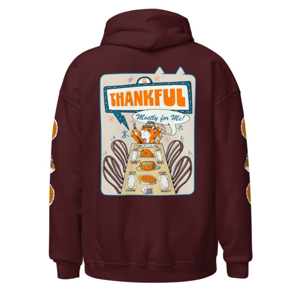 Thankful (Mostly for Me) Unisex Heavy Blend Hoodie - Image 10