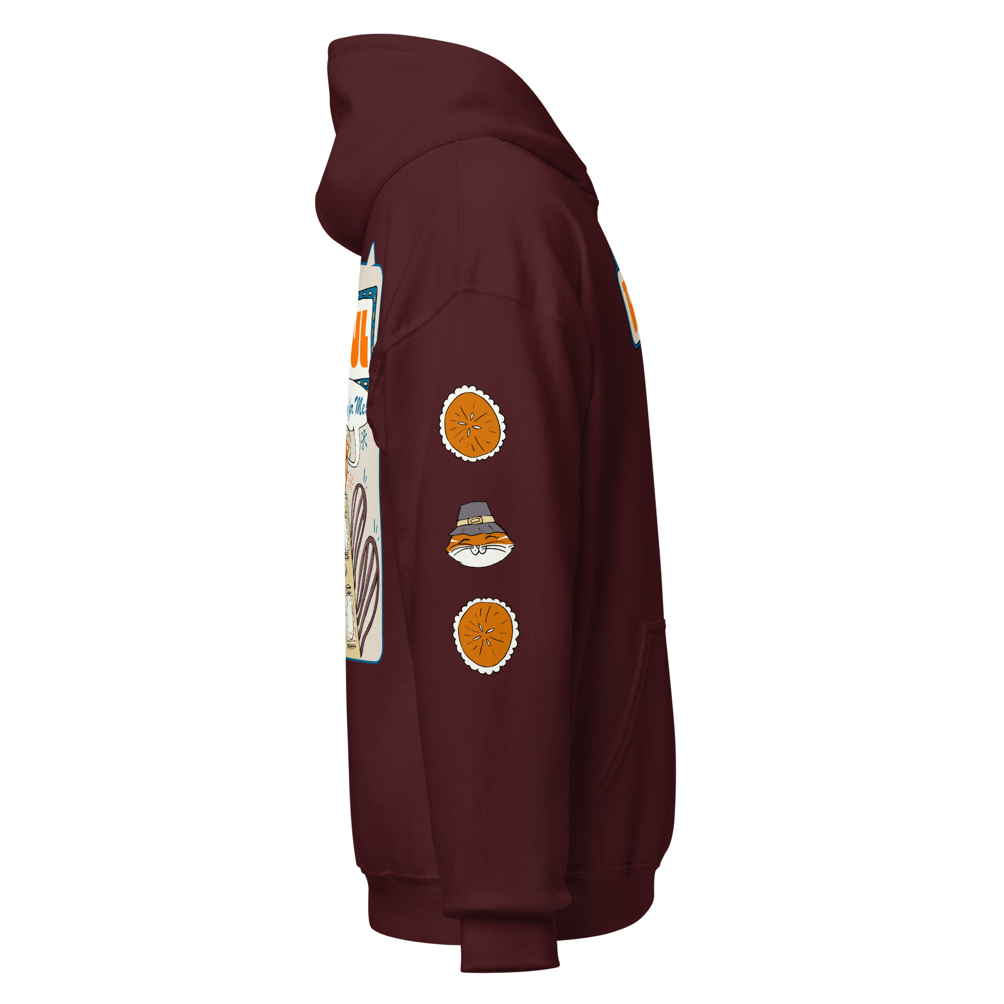 Thankful (Mostly for Me) Unisex Heavy Blend Hoodie - Image 26