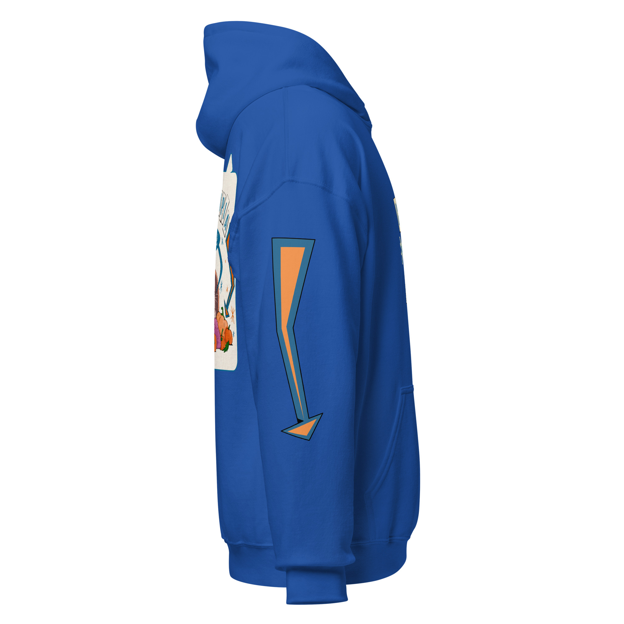 Cornucatopia “All Mine!” Cat Thanksgiving Hoodie – Funny Unisex Pullover - Image 32