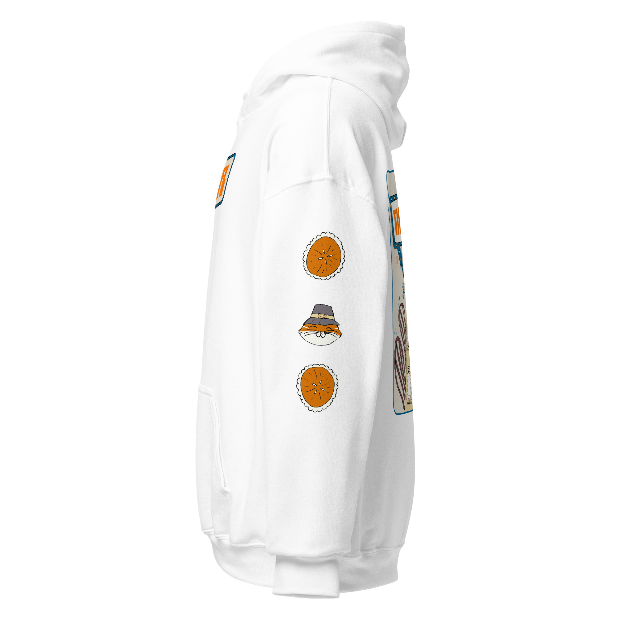 Thankful (Mostly for Me) Unisex Heavy Blend Hoodie - Image 24