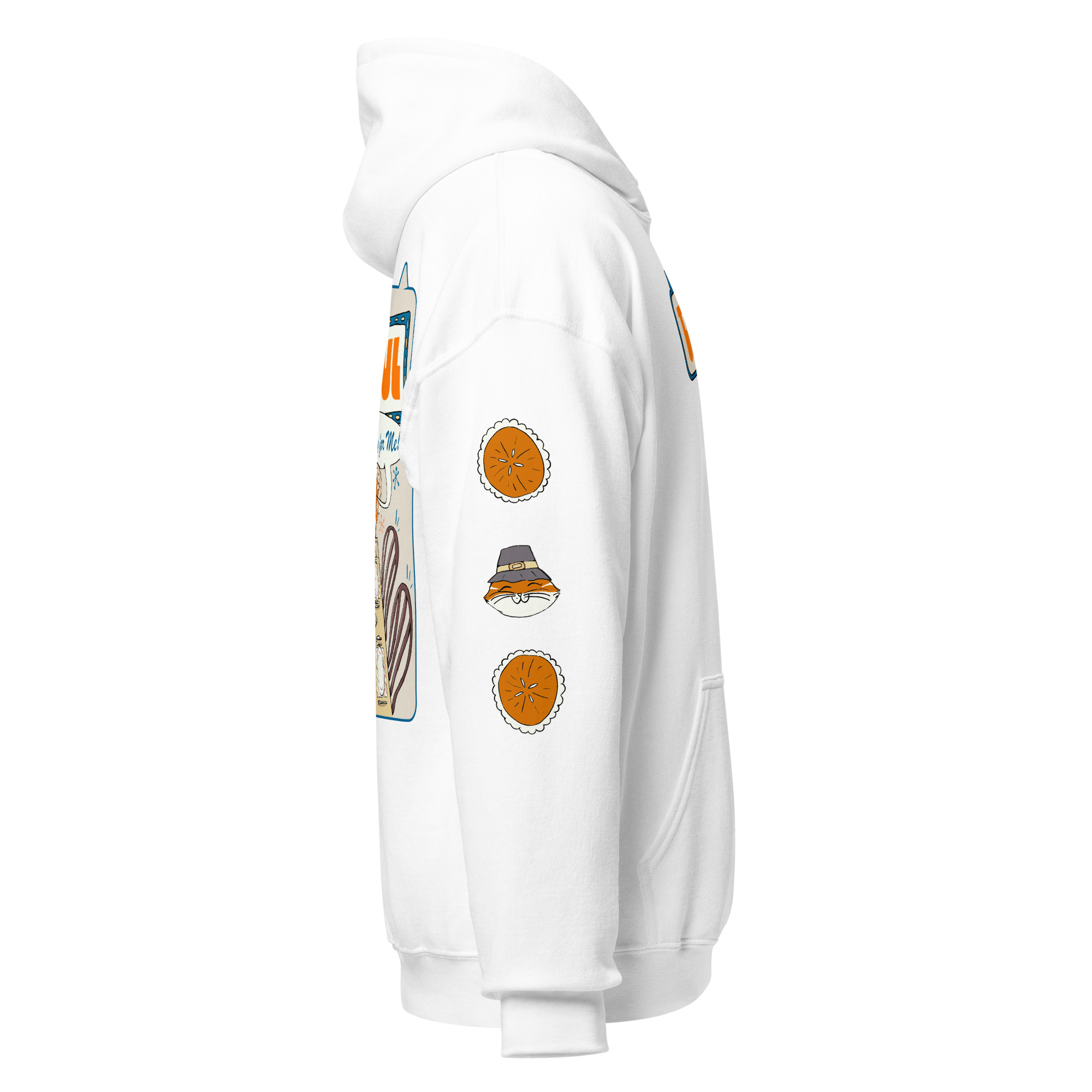 Thankful (Mostly for Me) Unisex Heavy Blend Hoodie - Image 32