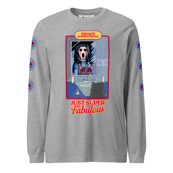 Just Super Fabulous Unisex Long Sleeve Tee | Gilu - Image 5