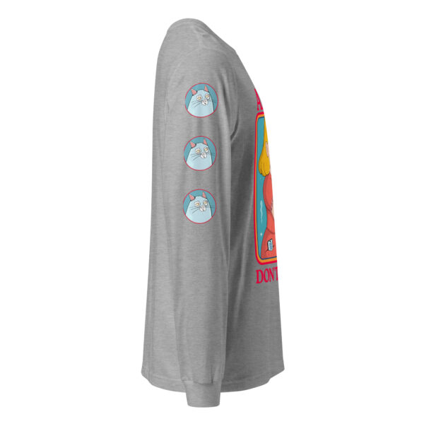 Adopt, Don’t Ghost Unisex Long Sleeve Tee | Gilu - Image 13