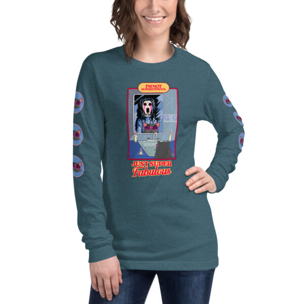 Just Super Fabulous Unisex Long Sleeve Tee | Gilu - Image 23