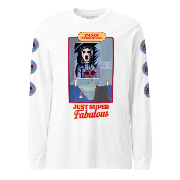 Just Super Fabulous Unisex Long Sleeve Tee | Gilu - Image 7