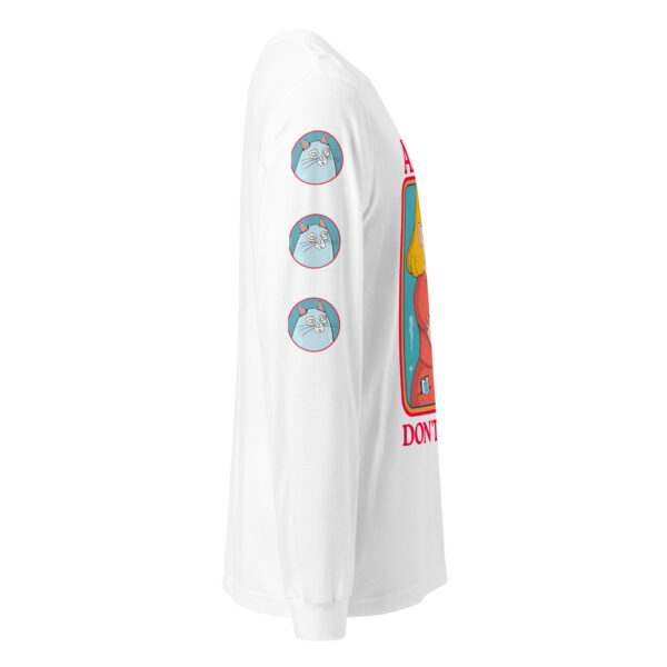 Adopt, Don’t Ghost Unisex Long Sleeve Tee | Gilu - Image 15