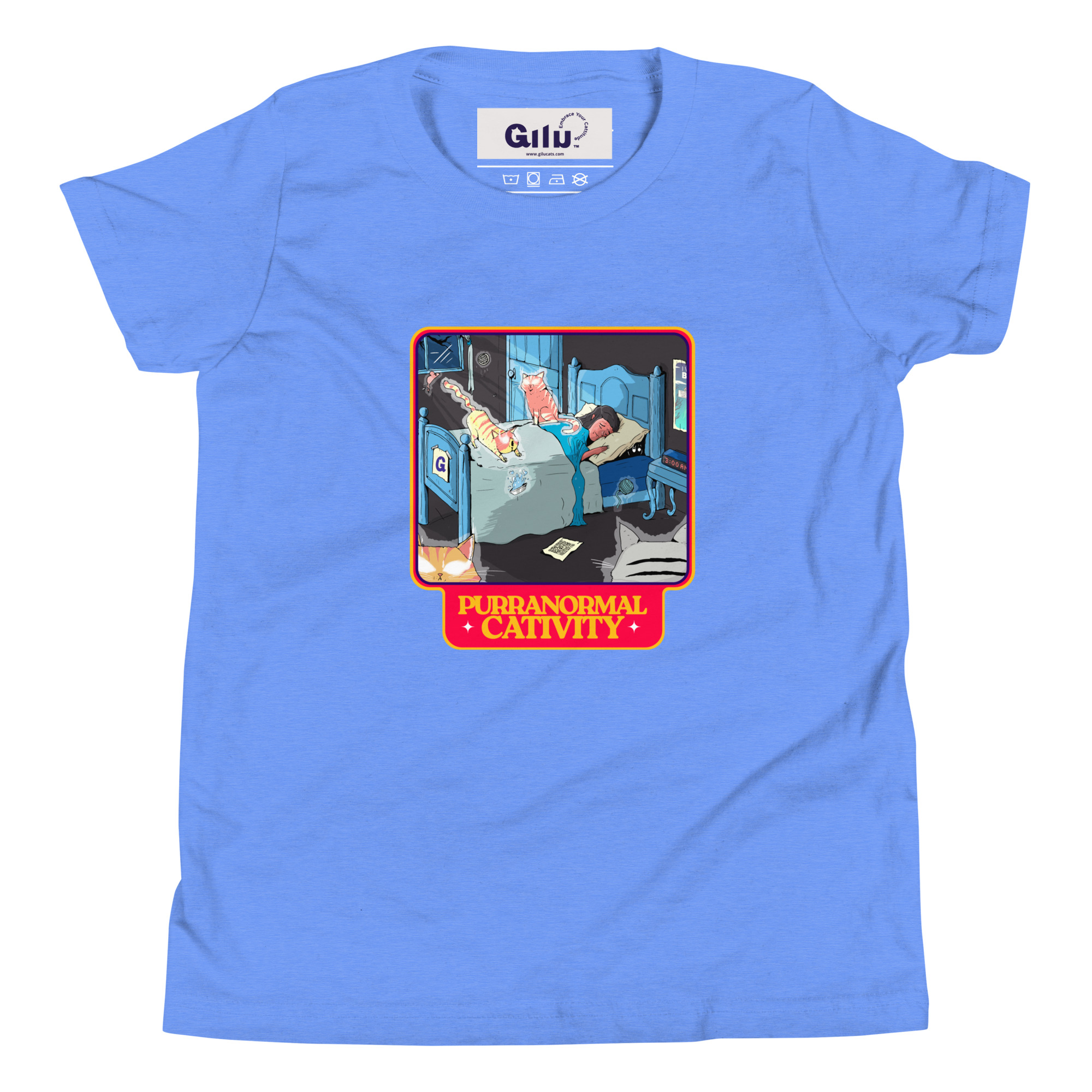 Purranormal Cativity Youth Tee | Gilu - Image 3