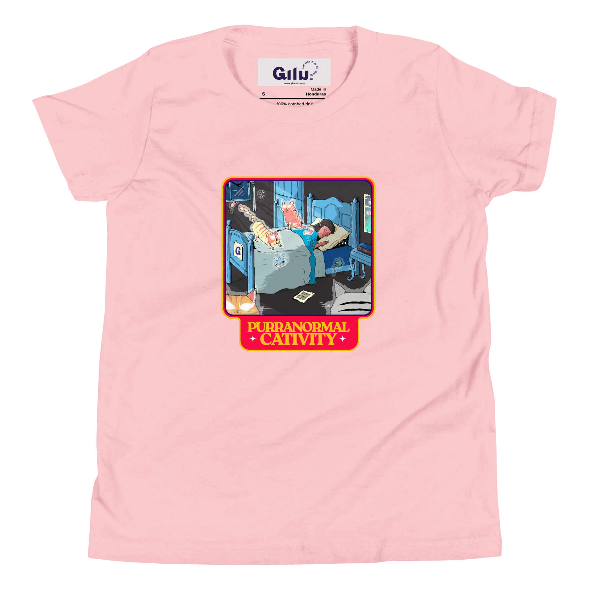 Purranormal Cativity Youth Tee | Gilu - Image 4
