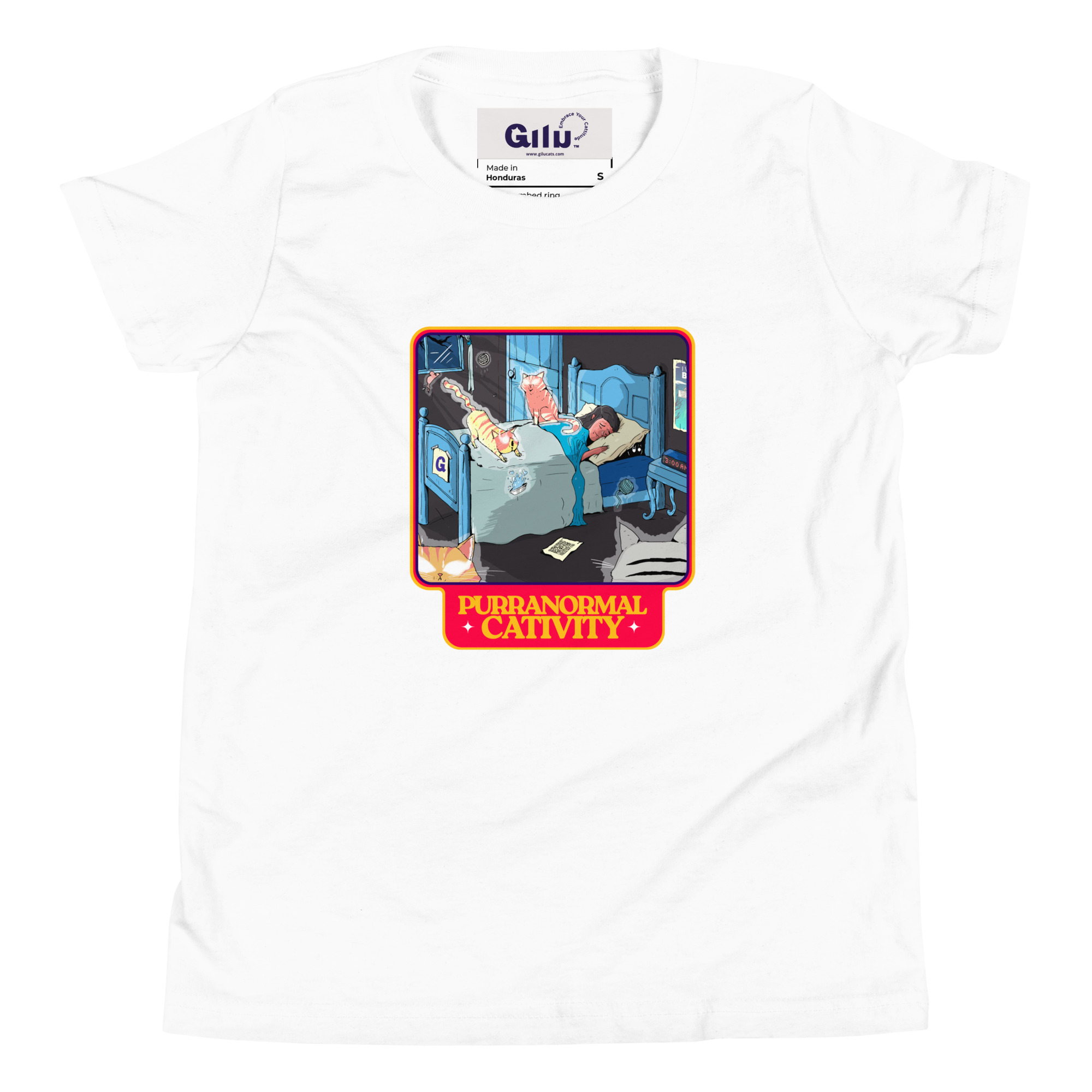 Purranormal Cativity Youth Tee | Gilu - Image 5